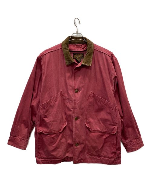 Eddie Bauer（エディーバウアー）Eddie Bauer (エディーバウアー) ハンティングジャケット レッド サイズ:XLの古着・服飾アイテム