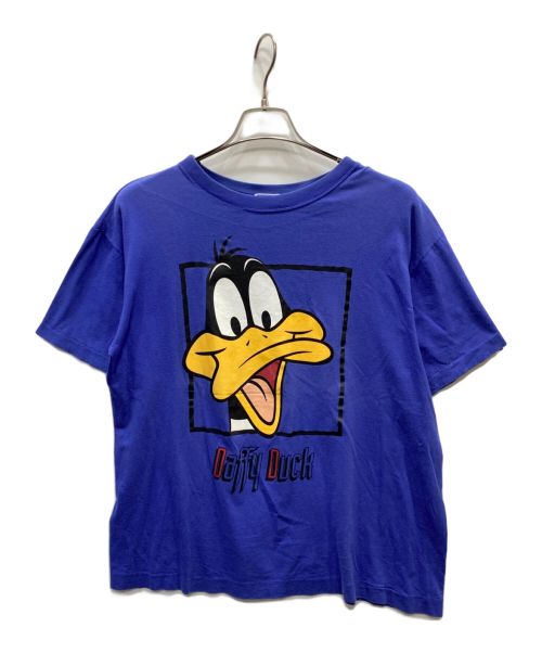 LOONEY TUNES（ルーニーチューンズ）LOONEY TUNES (ルーニーチューンズ) ヴィンテージキャラプリントTシャツ ブルー サイズ:Fの古着・服飾アイテム