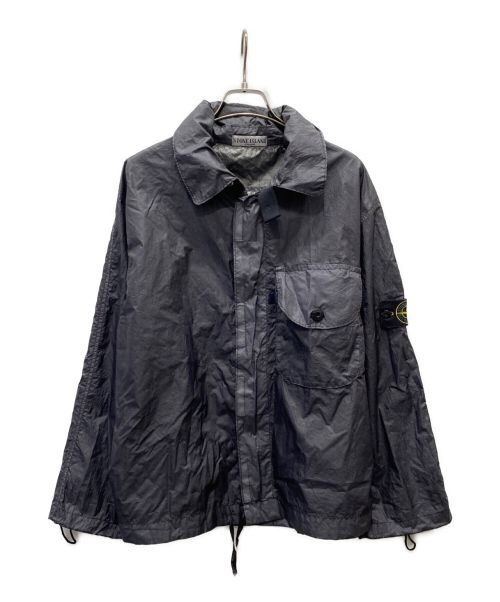 STONE ISLAND（ストーンアイランド）STONE ISLAND (ストーンアイランド) GARMENT DYED NYLON JACKET グレー サイズ:Lの古着・服飾アイテム