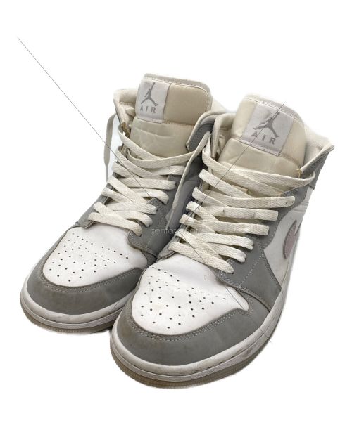 NIKE（ナイキ）NIKE (ナイキ) WMNS AIR JORDAN 1 MID ホワイト サイズ:27.5の古着・服飾アイテム