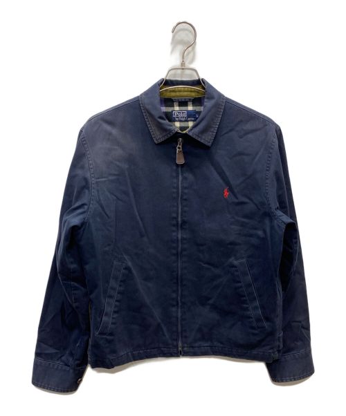 POLO RALPH LAUREN（ポロ・ラルフローレン）POLO RALPH LAUREN (ポロ・ラルフローレン) スイングトップ ネイビー サイズ:Ｌの古着・服飾アイテム