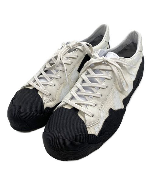 adidas（アディダス）adidas (アディダス) YOHJI YAMAMOTO (ヨウジヤマモト) YY TAKUSAN LOW ブラック×ホワイト サイズ:27ｃｍの古着・服飾アイテム