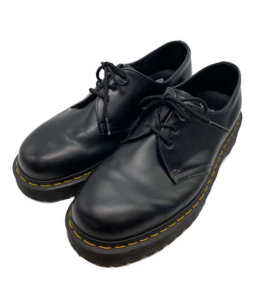 Dr.Martens（ドクターマーチン）Dr.Martens (ドクターマーチン) 3ホールシューズ ブラック サイズ:UK8の古着・服飾アイテム