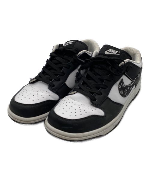 NIKE（ナイキ）NIKE (ナイキ) WMNS DUNK LOW ブラック×ホワイト サイズ:US8の古着・服飾アイテム