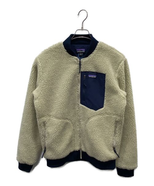 Patagonia（パタゴニア）Patagonia (パタゴニア) RETRO-X BOMBER JACKET ベージュ サイズ:Mの古着・服飾アイテム