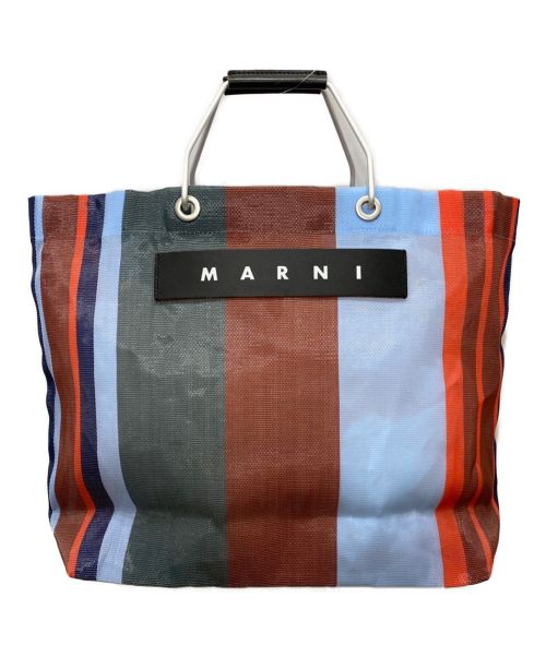 MARNI（マルニ）MARNI (マルニ) フラワーカフェトートバッグ マルチカラーの古着・服飾アイテム