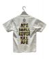 A BATHING APE (アベイシングエイプ) BABY MILO ASNKA TEE ホワイト サイズ:M：8000円