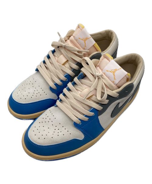 NIKE（ナイキ）NIKE (ナイキ) AIR JORDAN 1 LOW SE BLUE/SMOKE GREY-SAIL サイズ:US10.5の古着・服飾アイテム