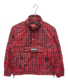 SUPREME（シュプリーム）の古着「Nylon Plaid Pullover」｜レッド