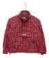 Supreme（シュプリーム）の古着「Nylon Plaid Pullover」｜レッド