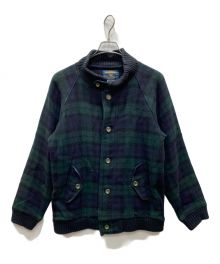 WOOLRICH（ウールリッチ）の古着「ブラックウォッチドンキージャケット」｜グリーン×ネイビー