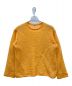 H BEAUTY&YOUTH（エイチ ビューティアンドユース）の古着「MOHAIR ALPACA NET KNIT PULLOVER」｜オレンジ