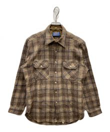 PENDLETON（ペンドルトン）の古着「ウールシャツ」｜ブラウン