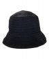 kijima takayuki (キジマタカユキ) POLY HAND KNIT BUCKET HAT ブラック サイズ:FREE 未使用品：9000円