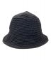 kijima takayuki (キジマタカユキ) POLY HAND KNIT BUCKET HAT ブラック サイズ:FREE 未使用品：9000円