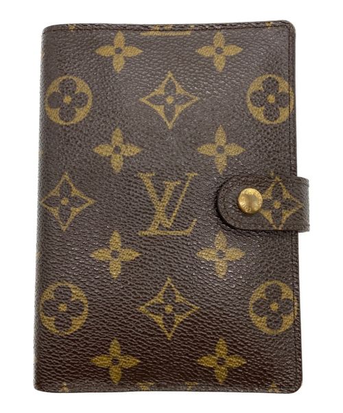 LOUIS VUITTON（ルイ ヴィトン）LOUIS VUITTON (ルイ ヴィトン) 手帳カバー ブラウンの古着・服飾アイテム