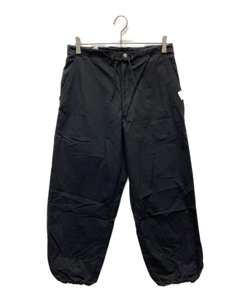 DESCENDANT（ディセンダント）DESCENDANT (ディセンダント) SMOCK NYCO TROUSERS ブラック サイズ:2の古着・服飾アイテム