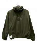 WTAPSダブルタップス）の古着「DEPST / SWEATER / POLY FORTLESS」｜グリーン