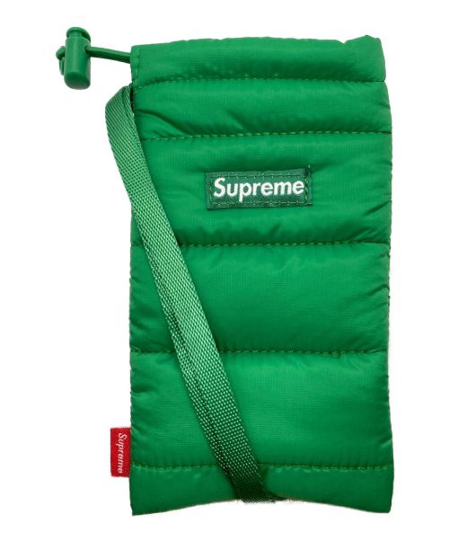 SUPREME（シュプリーム）Supreme (シュプリーム) Neck Pouch グリーンの古着・服飾アイテム