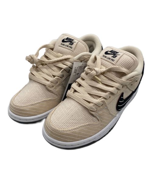 NIKE SB（ナイキエスビー）NIKE SB (ナイキエスビー) Albino & Preto Dunk Low Pro QS ベージュ サイズ:US6 未使用品の古着・服飾アイテム