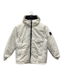 STONE ISLAND（ストーンアイランド）の古着「OPAQUE NYLON TWILL DOWN JACKET」｜ホワイト