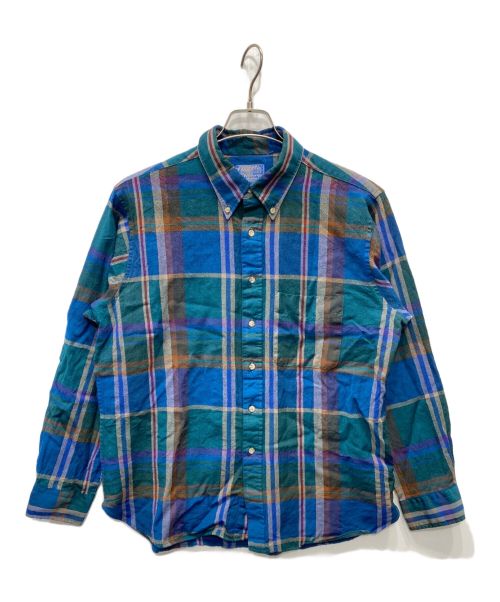 PENDLETON（ペンドルトン）PENDLETON (ペンドルトン) ウールチェックシャツ ブルー サイズ:XLの古着・服飾アイテム