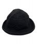 kijima takayuki（キジマタカユキ）の古着「HAND KNIT BUCKET HAT」｜ブラック