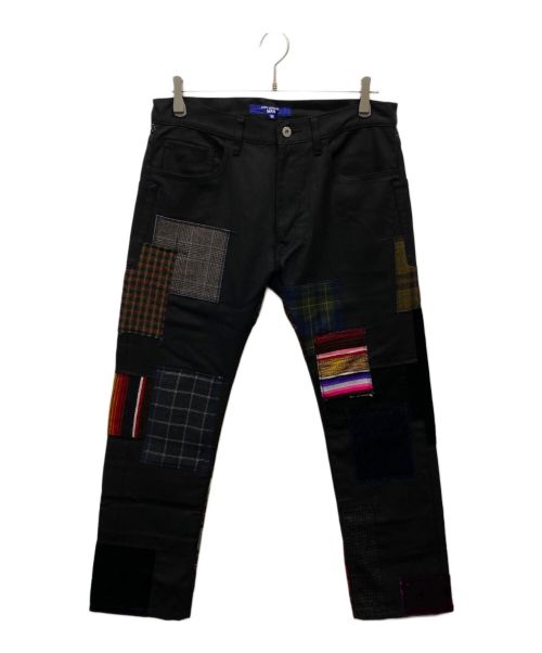 JUNYA WATANABE MAN（ジュンヤワタナベマン）JUNYA WATANABE MAN (ジュンヤワタナベマン) PATCHWORK 5P PANT ブラック サイズ:Mの古着・服飾アイテム