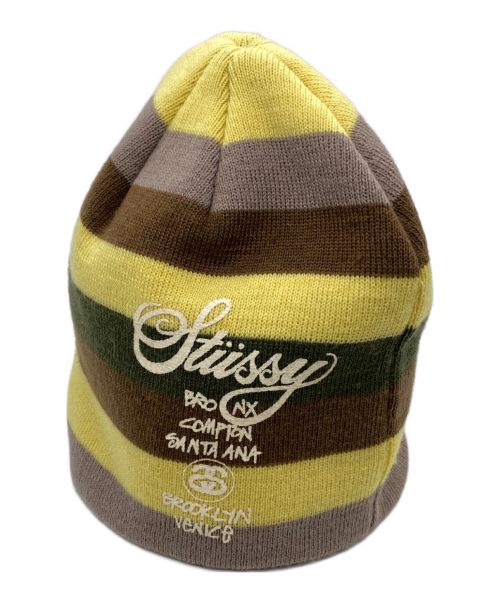 stussy（ステューシー）stussy (ステューシー) ビーニー ベージュの古着・服飾アイテム