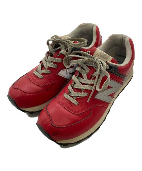 NEW BALANCE（ニューバランス）NEW BALANCE (ニューバランス) ML574REJ レッド サイズ:US7　1/2の古着・服飾アイテム