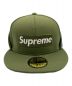 中古・古着 Supreme (シュプリーム) New Era (ニューエラ) WINDSTOPPER EARFLAP LOGO CAP グリーン サイズ:71/4：6000円