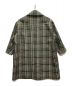 CLANE HOMME (クラネ オム) OVER SIZE CHECK COAT グリーン サイズ:２：20000円