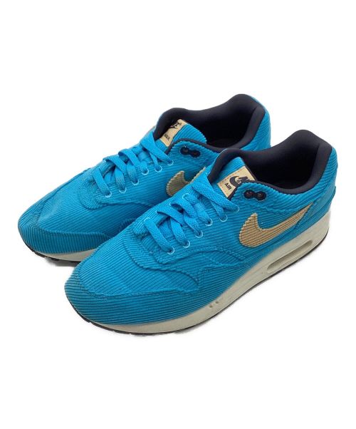 NIKE（ナイキ）NIKE (ナイキ) AIR MAX 1 PRM ブルー サイズ:US9.5の古着・服飾アイテム