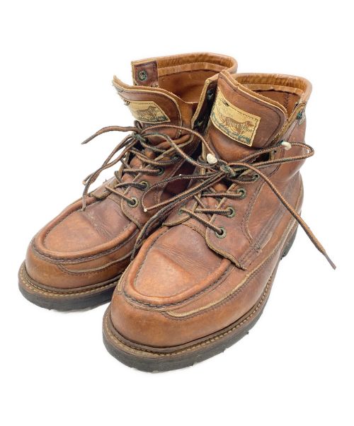 RED WING（レッドウィング）RED WING (レッドウィング) アイリッシュセッター カヌーモック ブラウン サイズ:8の古着・服飾アイテム