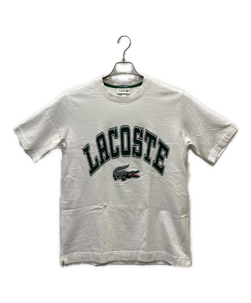 LACOSTE（ラコステ）LACOSTE (ラコステ) プリントTシャツ グリーン サイズ:３の古着・服飾アイテム