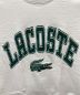 中古・古着 LACOSTE (ラコステ) プリントTシャツ グリーン サイズ:３：5000円