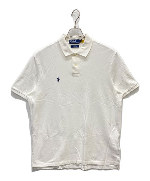 POLO RALPH LAUREN（ポロ・ラルフローレン）POLO RALPH LAUREN (ポロ・ラルフローレン) BEAMS (ビームス) 別注ポロシャツ ホワイト サイズ:Lの古着・服飾アイテム