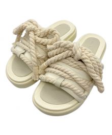 FOOT INDUSTRY（フットインダストリー）の古着「Rope Slipper」｜アイボリー