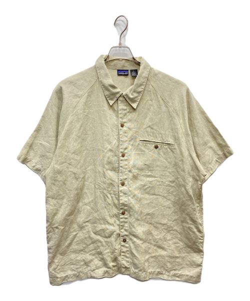 Patagonia（パタゴニア）Patagonia (パタゴニア) リネンシャツ ベージュ サイズ:Ｌの古着・服飾アイテム