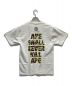 A BATHING APE (アベイシングエイプ) BABY MILO ASNKA TEE ホワイト サイズ:M：9000円