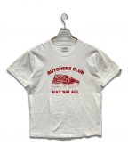 NEIGHBORHOODネイバーフッド）の古着「プリントTシャツ」｜ホワイト