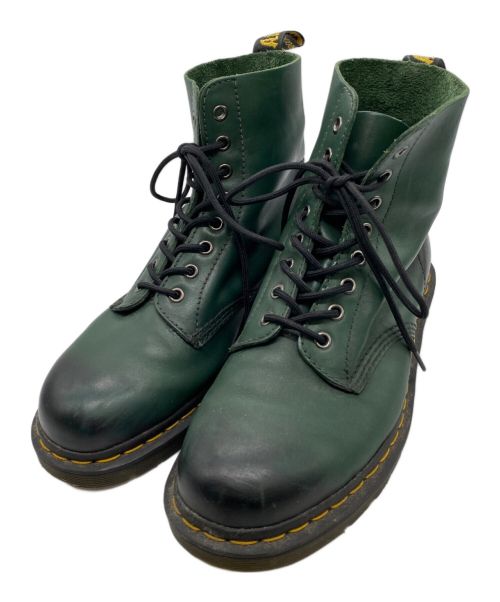 Dr.Martens（ドクターマーチン）Dr.Martens (ドクターマーチン) 8ホールブーツ グリーン サイズ:UK9の古着・服飾アイテム