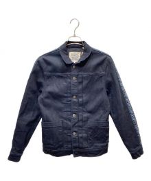 LEVI'S MADE&CRAFTED（リーバイスメイドクラフテッド）の古着「サイドラインデニムジャケット」｜インディゴ