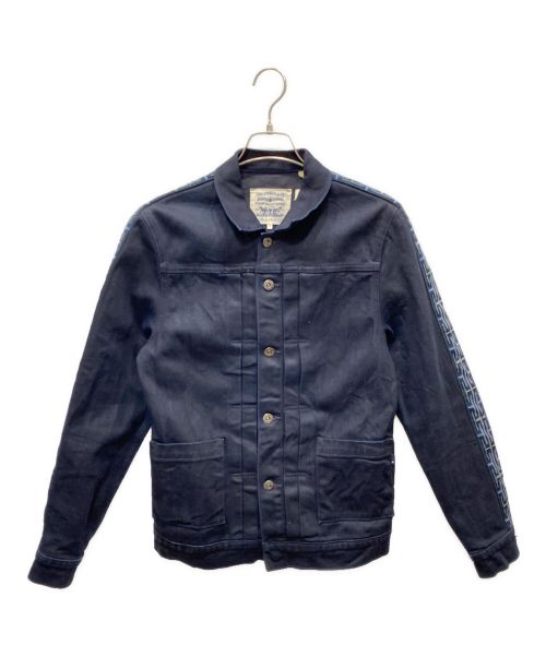 LEVI'S MADE&CRAFTED（リーバイスメイドクラフテッド）LEVI'S MADE&CRAFTED (リーバイスメイドクラフテッド) サイドラインデニムジャケット インディゴ サイズ:Sの古着・服飾アイテム