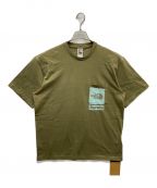 THE NORTH FACE×SUPREMEザ ノース フェイス×シュプリーム）の古着「Printed Pocket Tee」｜グリーン