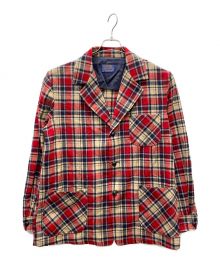 PENDLETON（ペンドルトン）の古着「ウールチェックジャケット」｜レッド