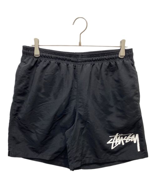 stussy（ステューシー）stussy (ステューシー) ハーフパンツ ブラック サイズ:Mの古着・服飾アイテム