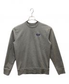 Patagoniaパタゴニア）の古着「Label Uprisal Crew Sweatshirt」｜グレー