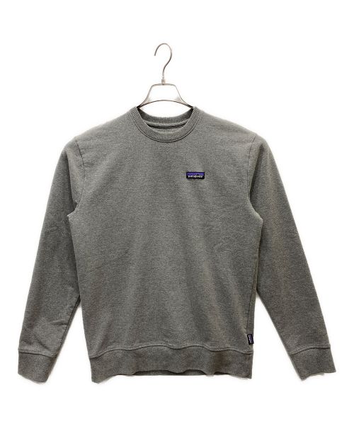 Patagonia（パタゴニア）Patagonia (パタゴニア) Label Uprisal Crew Sweatshirt グレー サイズ:Mの古着・服飾アイテム