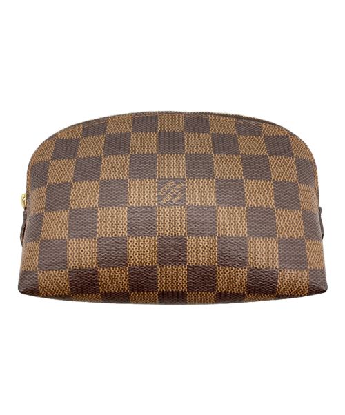 LOUIS VUITTON（ルイ ヴィトン）LOUIS VUITTON (ルイ ヴィトン) ポシェット・コスメティック PM ブラウンの古着・服飾アイテム